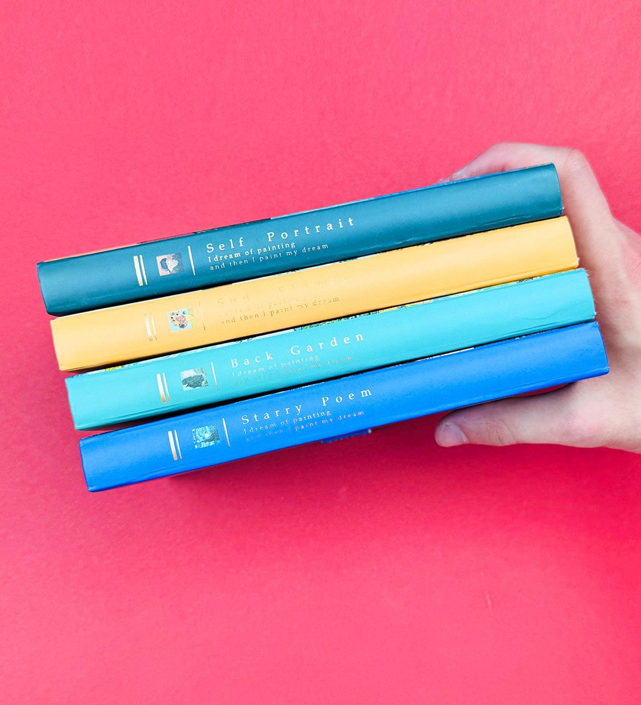 Van Gogh Kolaj Tasarımlı Mıknatıs Kapaklı Defter BM-1209giftmodaBM-1209