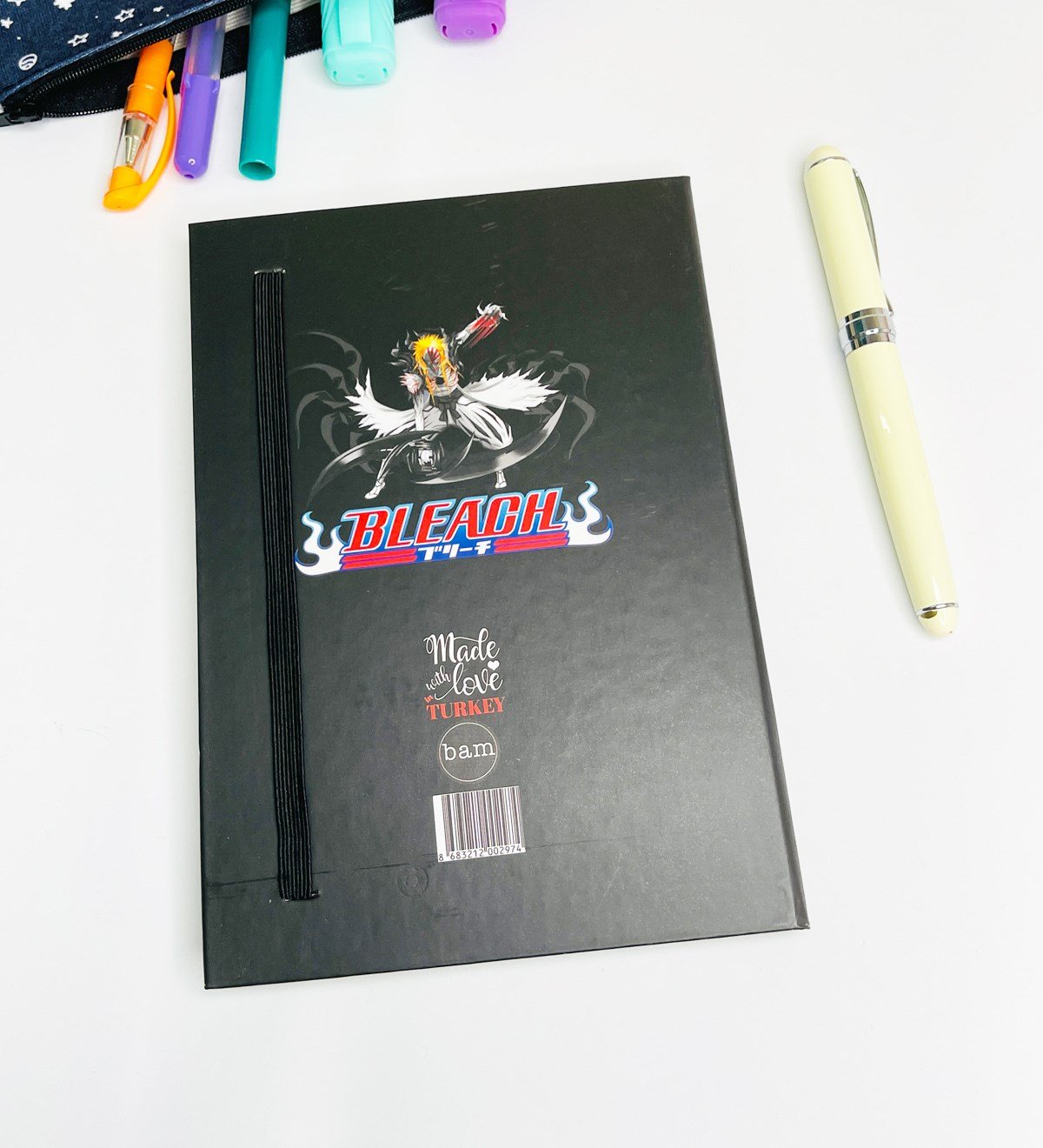 Bleach Tasarımlı Lastikli DeftergiftmodaGmd100148