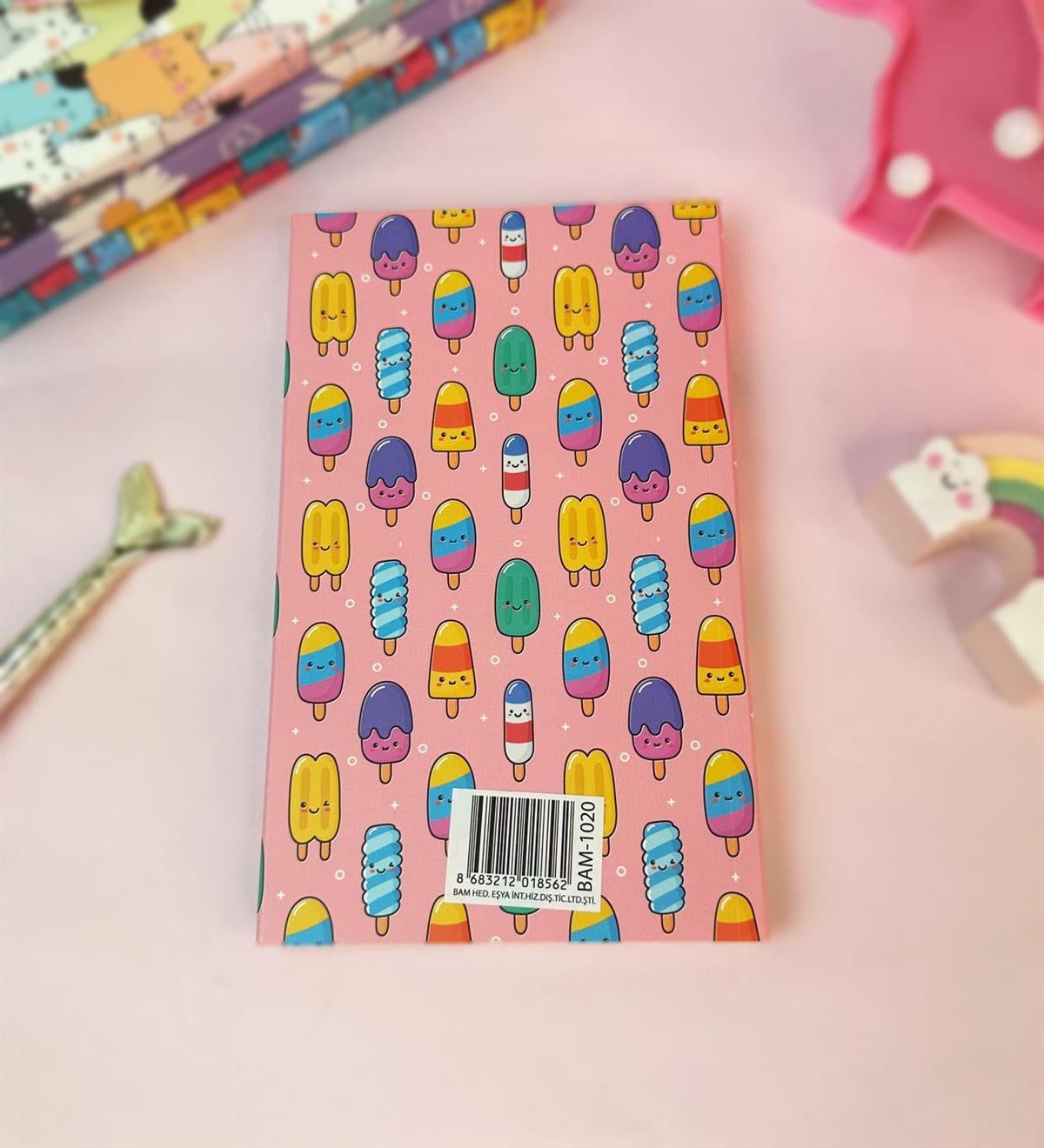 Dondurma Tasarımlı Zarf DefftergiftmodaBAM-1020-2