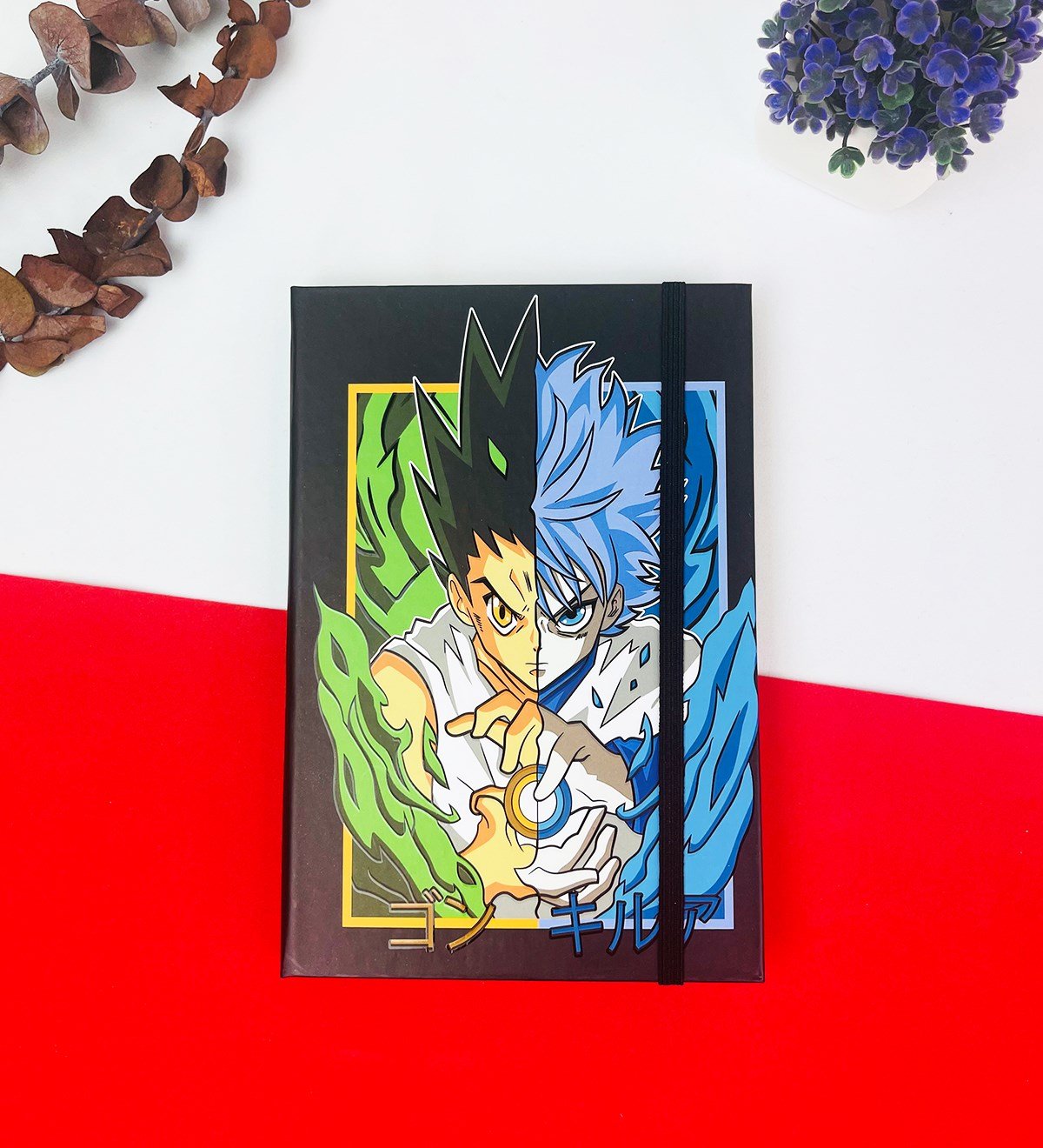 Killua Anime Tasarımlı Lastikli DeftergiftmodaGmd100243