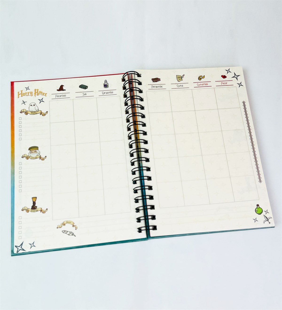 Harry Potter Lisanslı Süresiz Planner 01giftmodaGmd100603