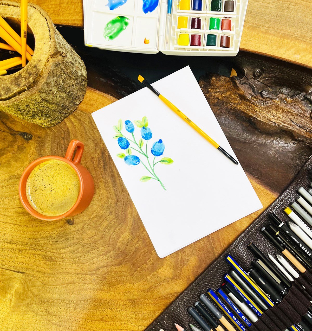 A6 Sketch Book - Eskiz Defteri - 100 Gr - 100 YaprakgiftmodaGmd100478-Vangogh-Cat