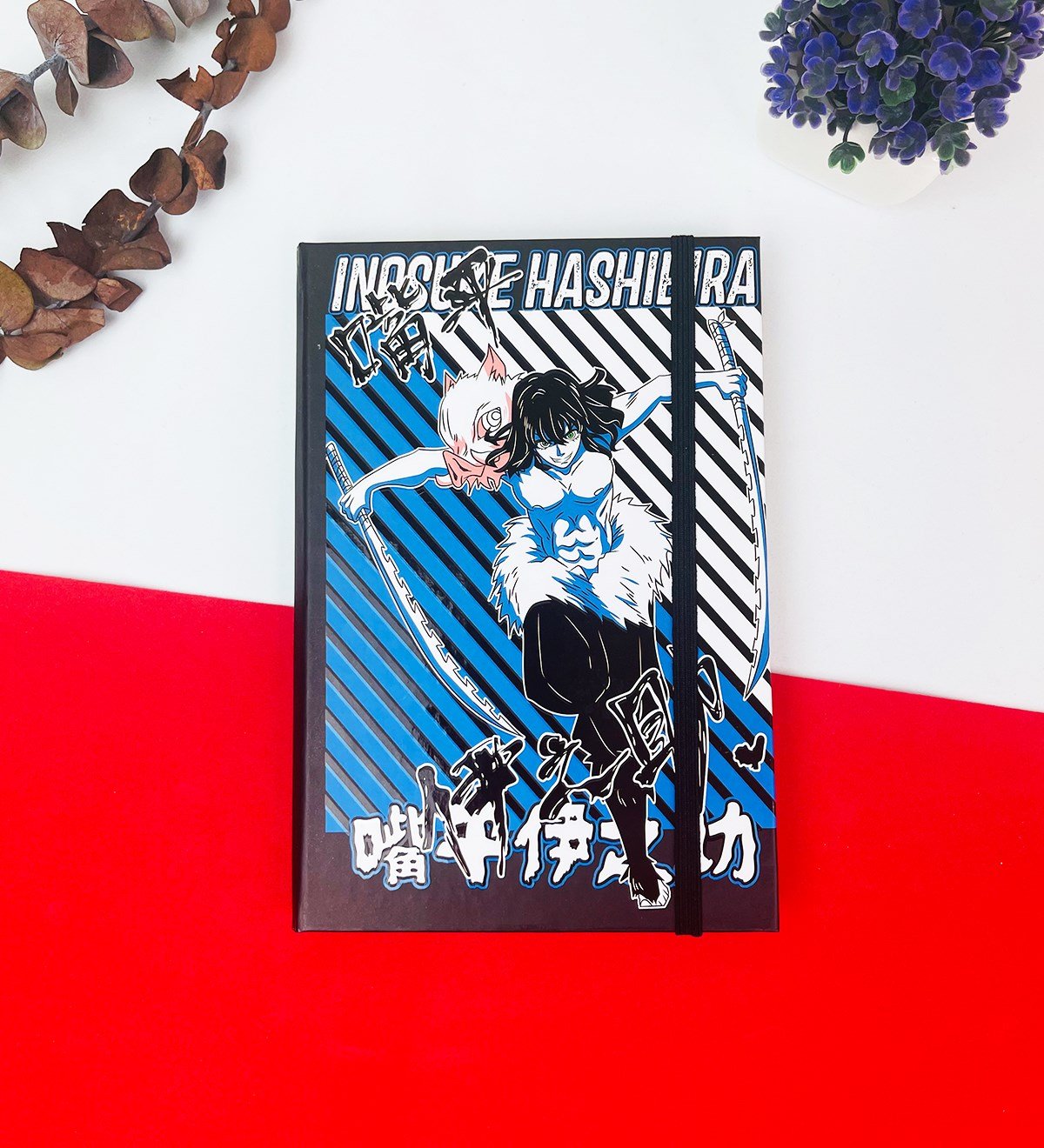 Hashibira Anime Tasarımlı Lastikli DeftergiftmodaGmd100232