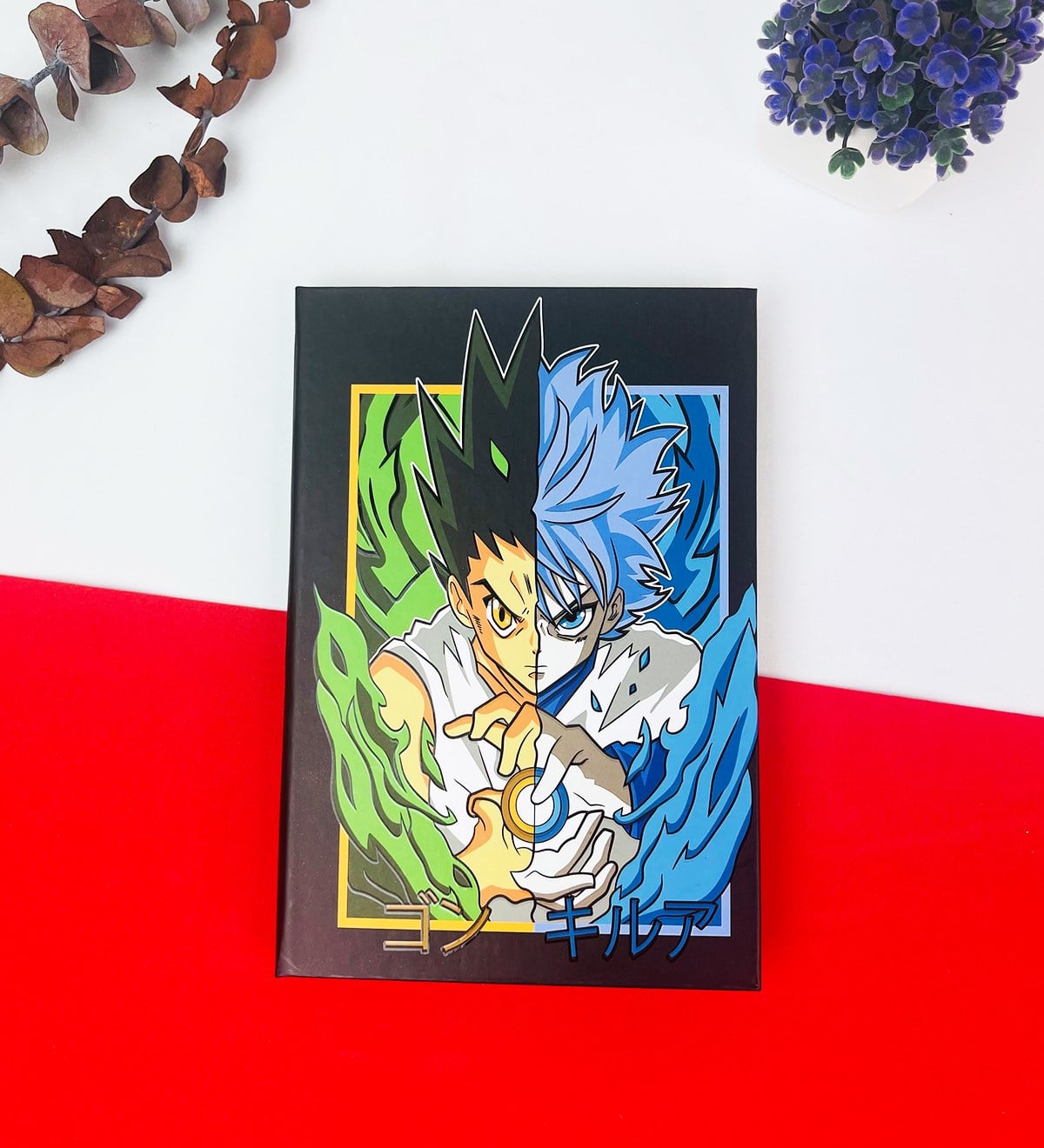 Killua Anime Tasarımlı Lastikli DeftergiftmodaGmd100243