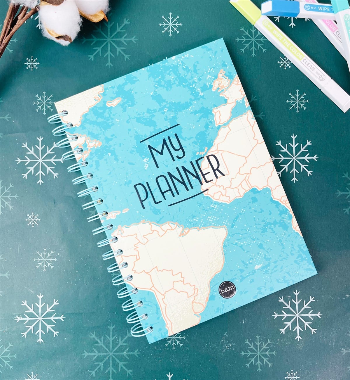 Travel Tasarımlı Konuşan AjandagiftmodaGmd100042