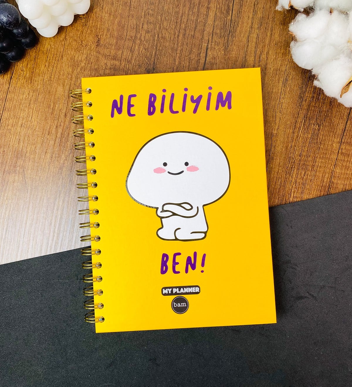 Ne Biliyim Ben Tasarımlı Konuşan Ajandagiftmoda Gmd100416