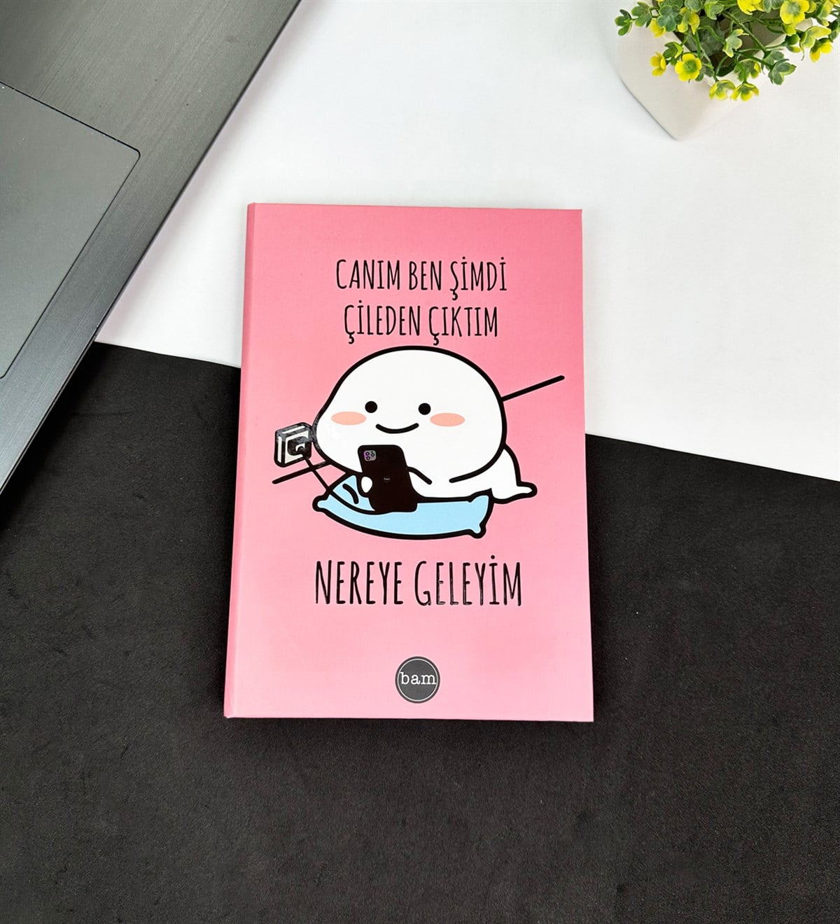 Canım Ben Çileden Çıktım Tasarımlı Lastikli DeftergiftmodaGmd100604