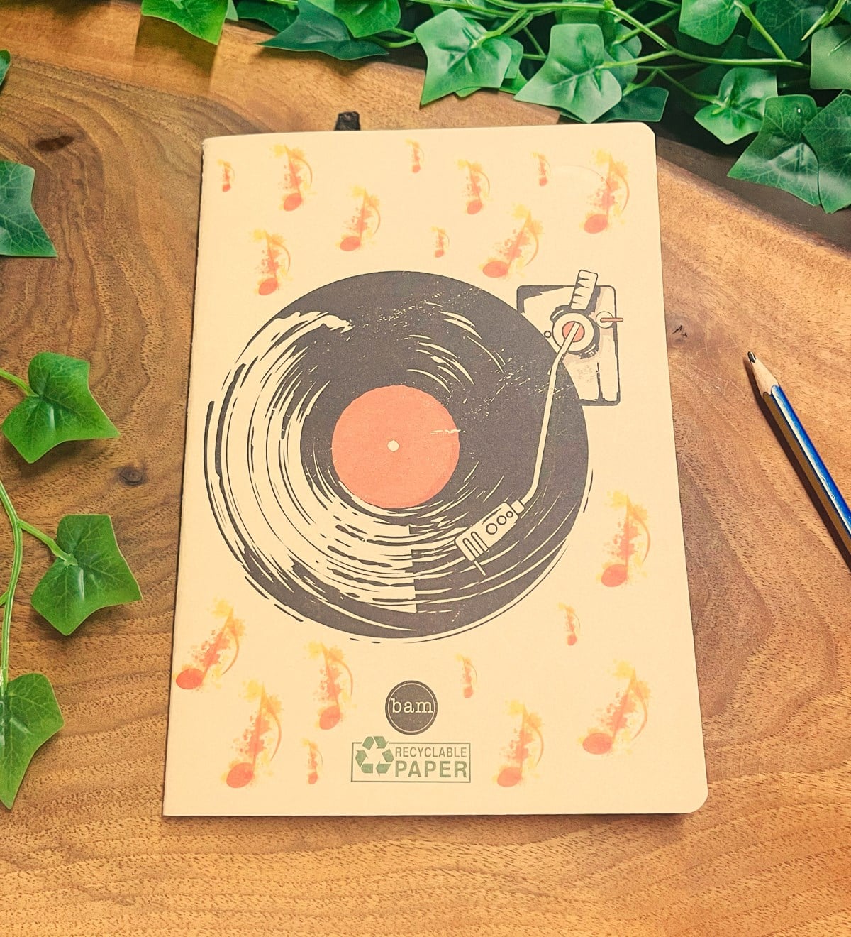 Nostaljik Plak Tasarımlı Dönüşümlü Kraft DeftergiftmodaGmd100336