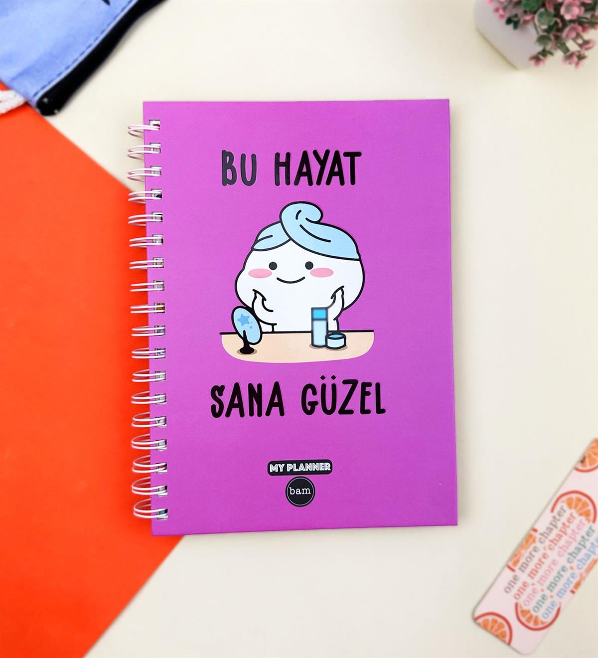 Bu Hayat Sana Güzel Tasarımlı Konuşan AjandagiftmodaBAM-1160