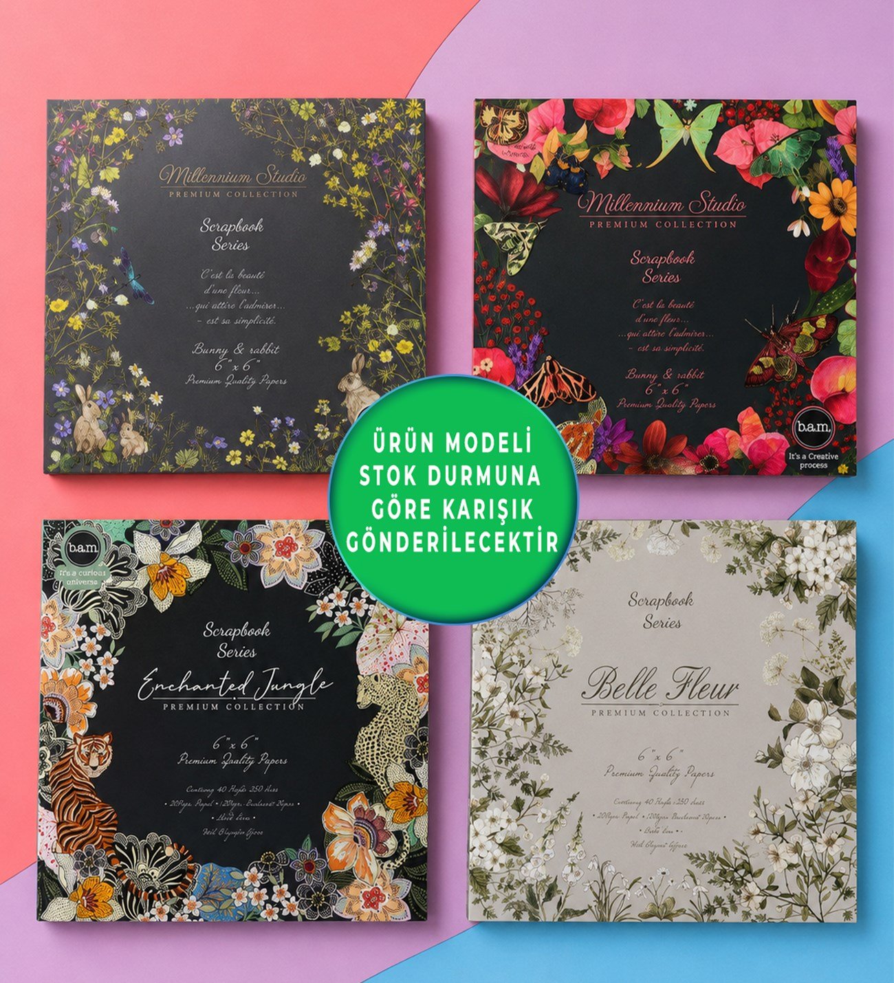 Scrapbook Desen DefterigiftmodaBM-2563