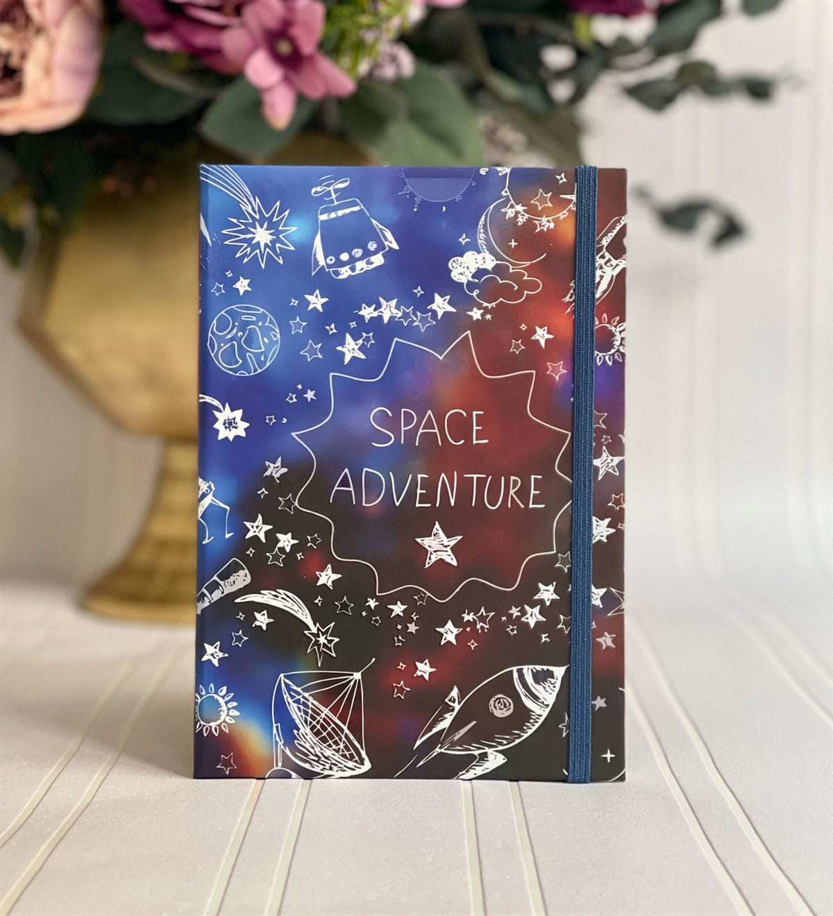 Space Adventure Tasarımlı Lastikli DeftergiftmodaGmd100068