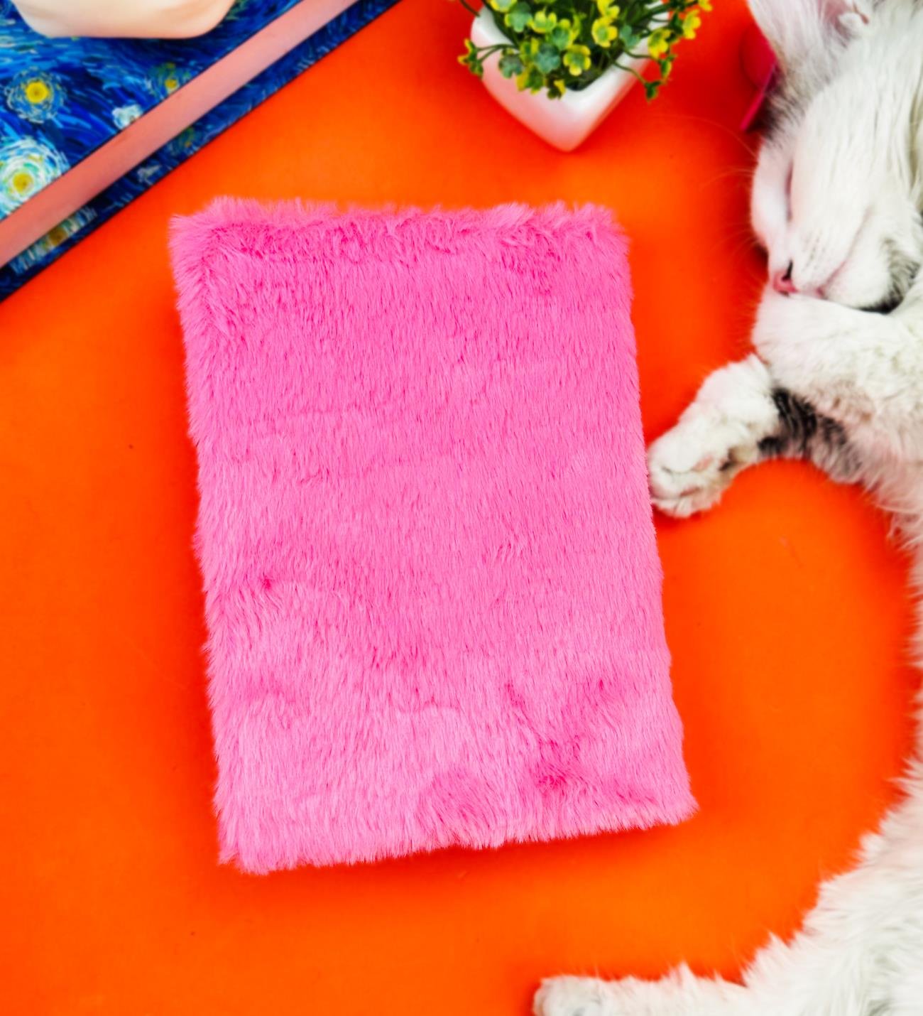 Sevimli Meyve Kabartmalı Peluş DeftergiftmodaBM-1079