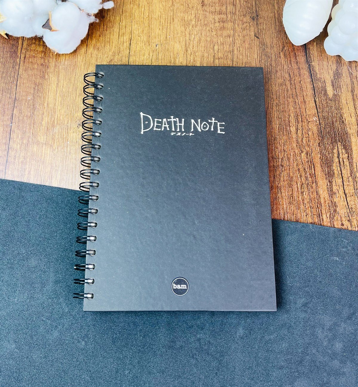 Death Note Tasarımlı Spiralli DeftergiftmodaGmd100192