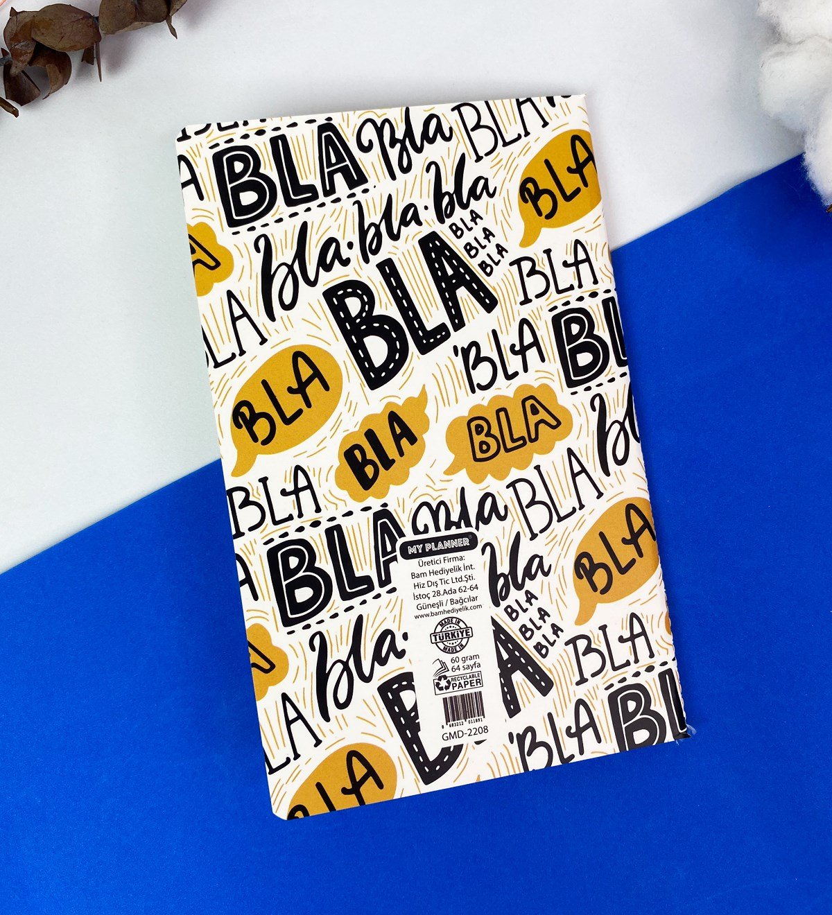 Deli Konuşuyor Susun Tasarımlı Dikişli DeftergiftmodaGmd100350