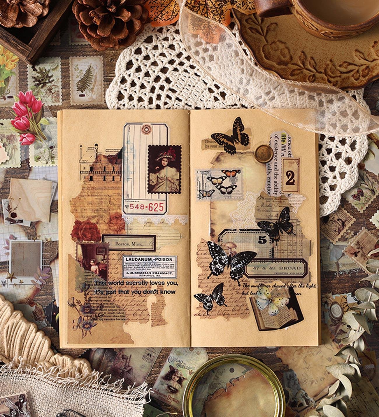 Vintage Temalı Sticker Kitabı – 20 SayfagiftmodaBM-1773	
