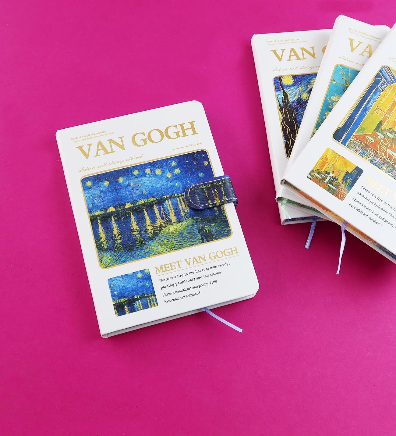 Van Gogh Tasarımlı B6 112 Yaprak Defter BM-1719giftmodaBM-1719	