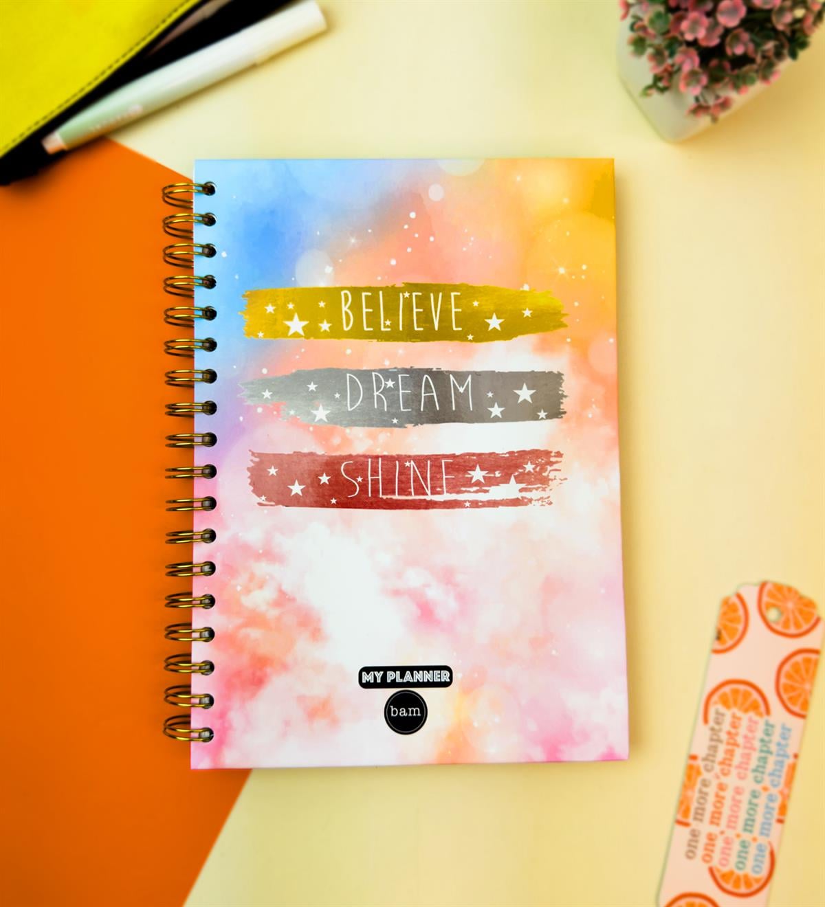 Believe Dream Shine Tasarımlı Konuşan Ajanda	giftmodaGMD-2343-15	