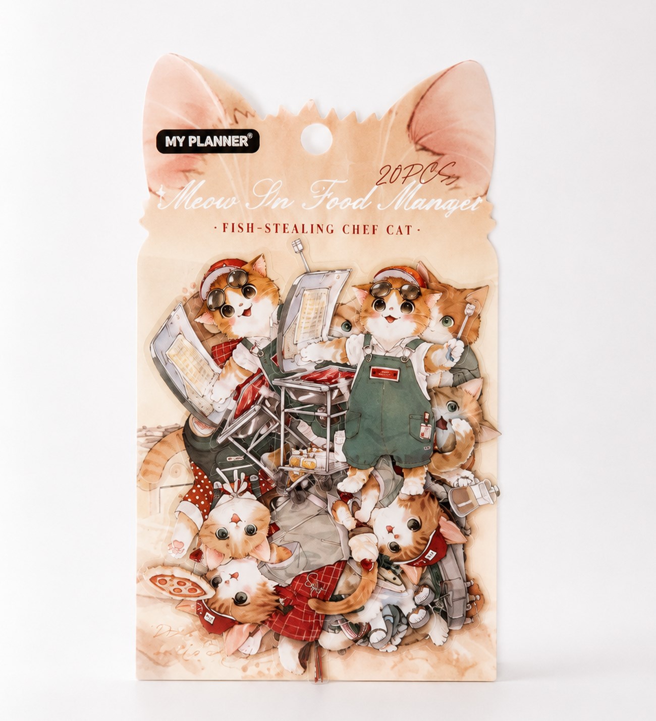 Kedi Sticker 20 SayfagiftmodaBM-2585