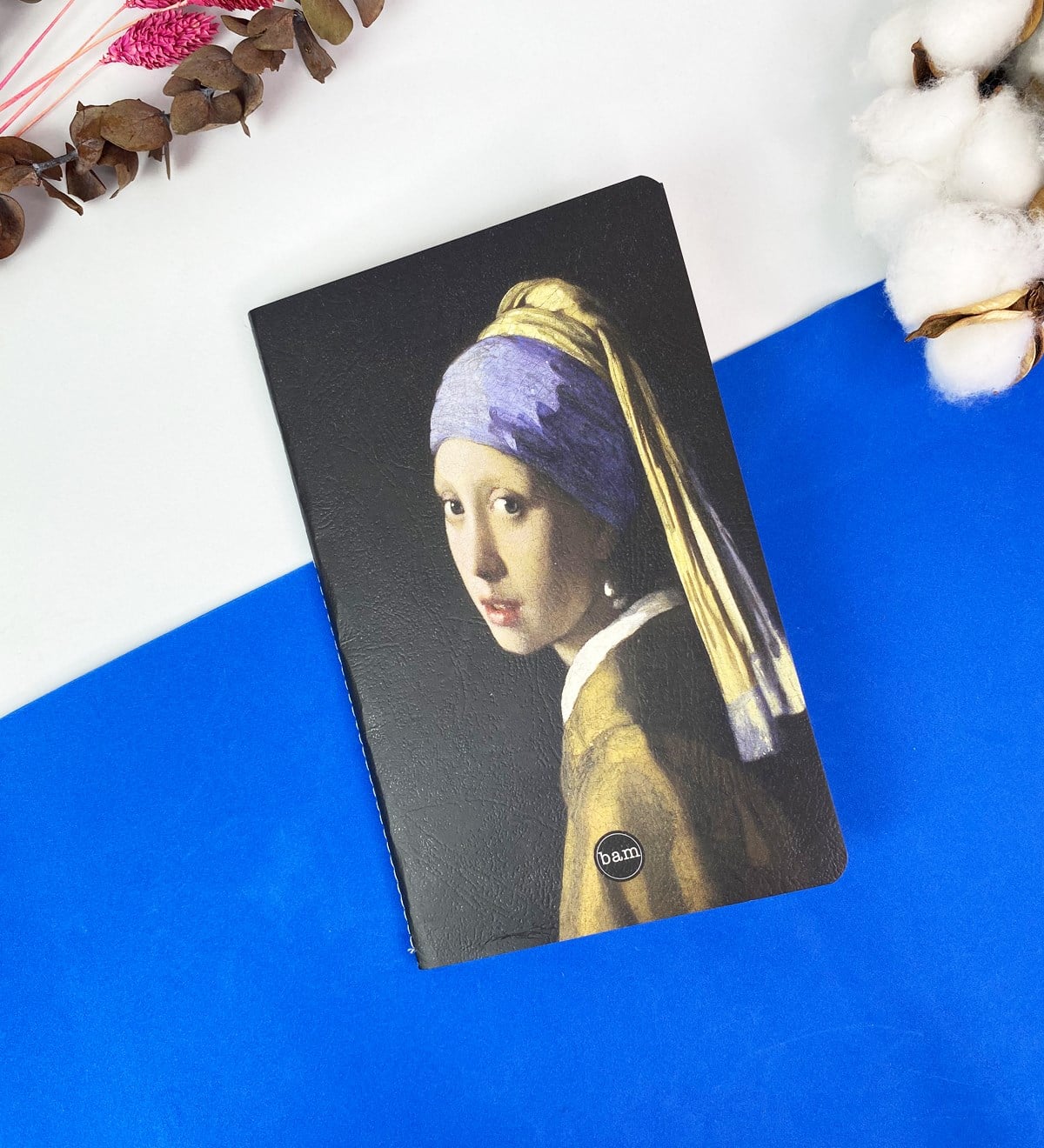 İnci Küpeli Kız Tasarımlı Dikişli DeftergiftmodaGmd100353