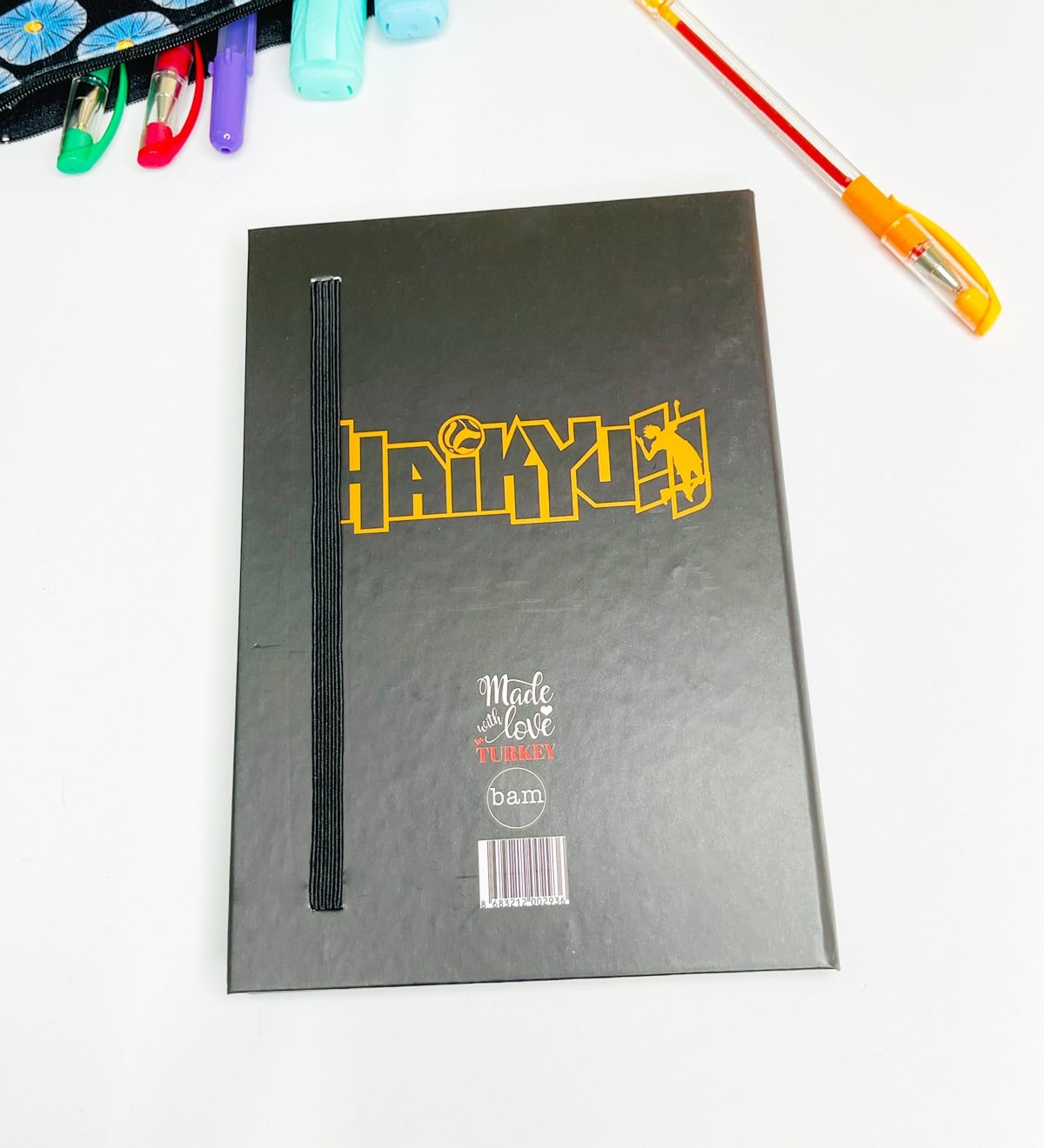 Haikyuu Tasarımlı Lastikli DeftergiftmodaGmd100141