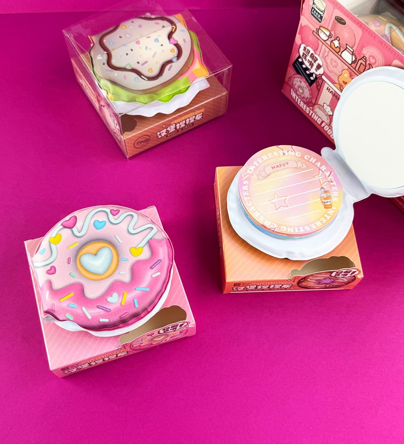 Hamburger & Donat Tasarımlı DeftergiftmodaBM-1563