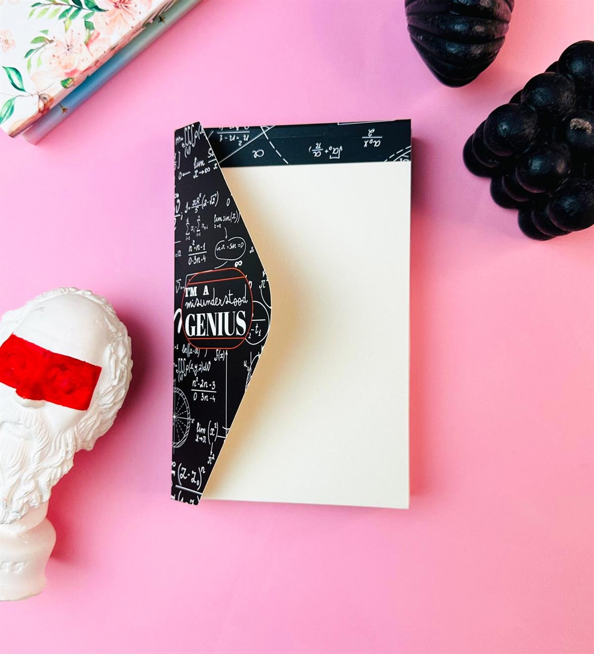 Yanlış Anlaşılan Dahiyim Tasarımlı Zarf DeftergiftmodaBAM-1020-14	