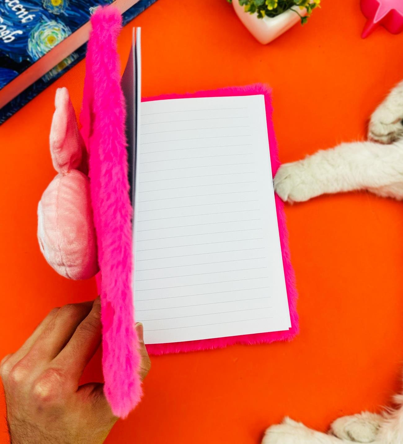 Sevimli Meyve Kabartmalı Peluş DeftergiftmodaBM-1079	