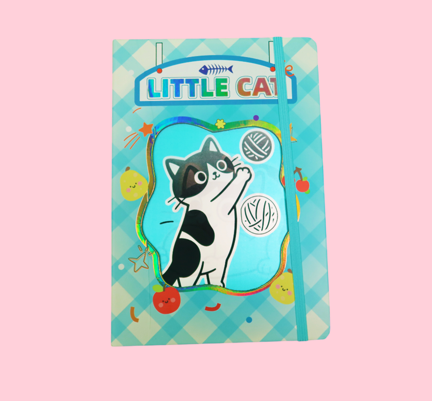Hologram Kapaklı Sevimli Kedi DeftergiftmodaBM-2178