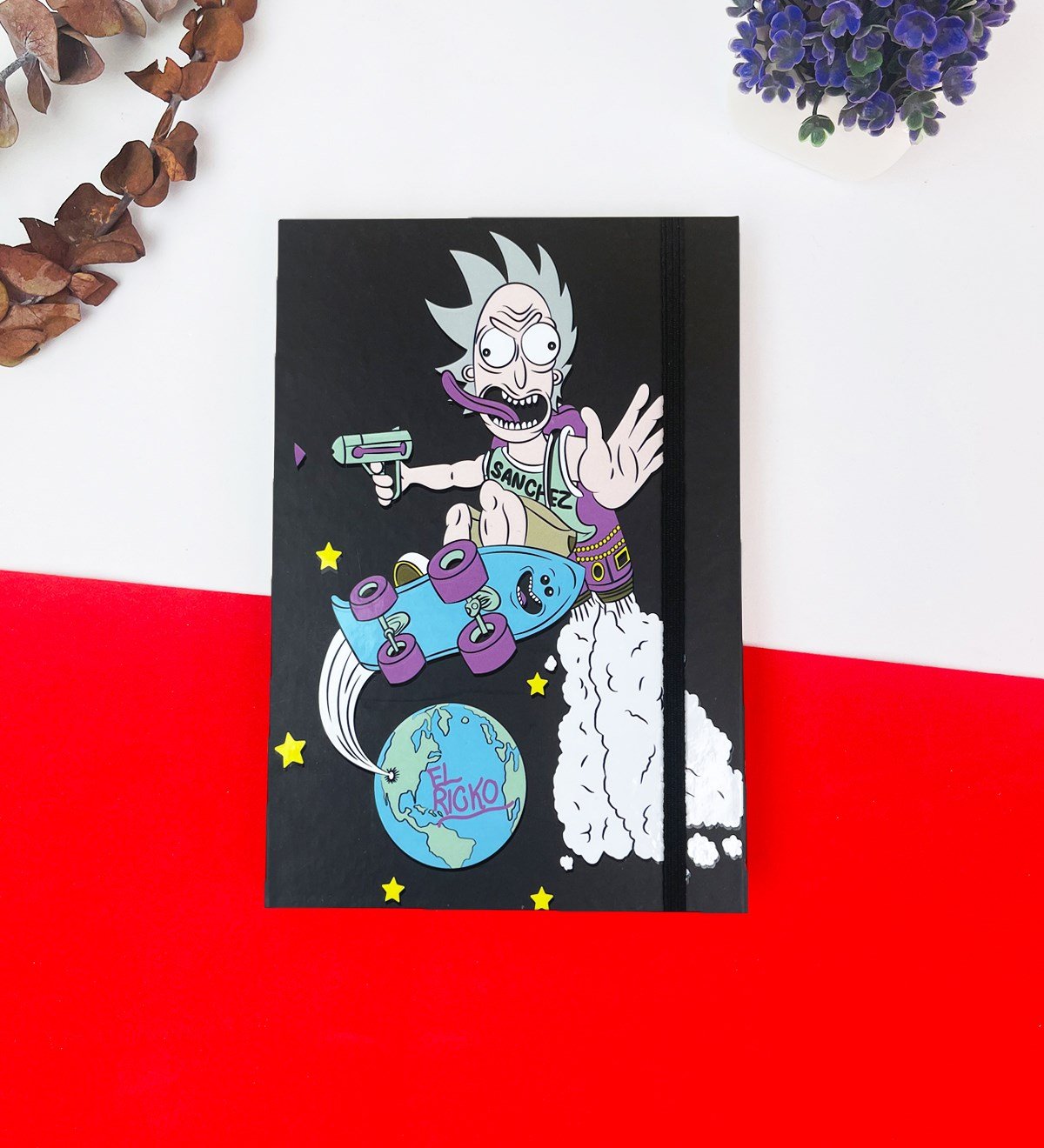 El Ricko Tasarımlı Lastikli DeftergiftmodaGmd100256