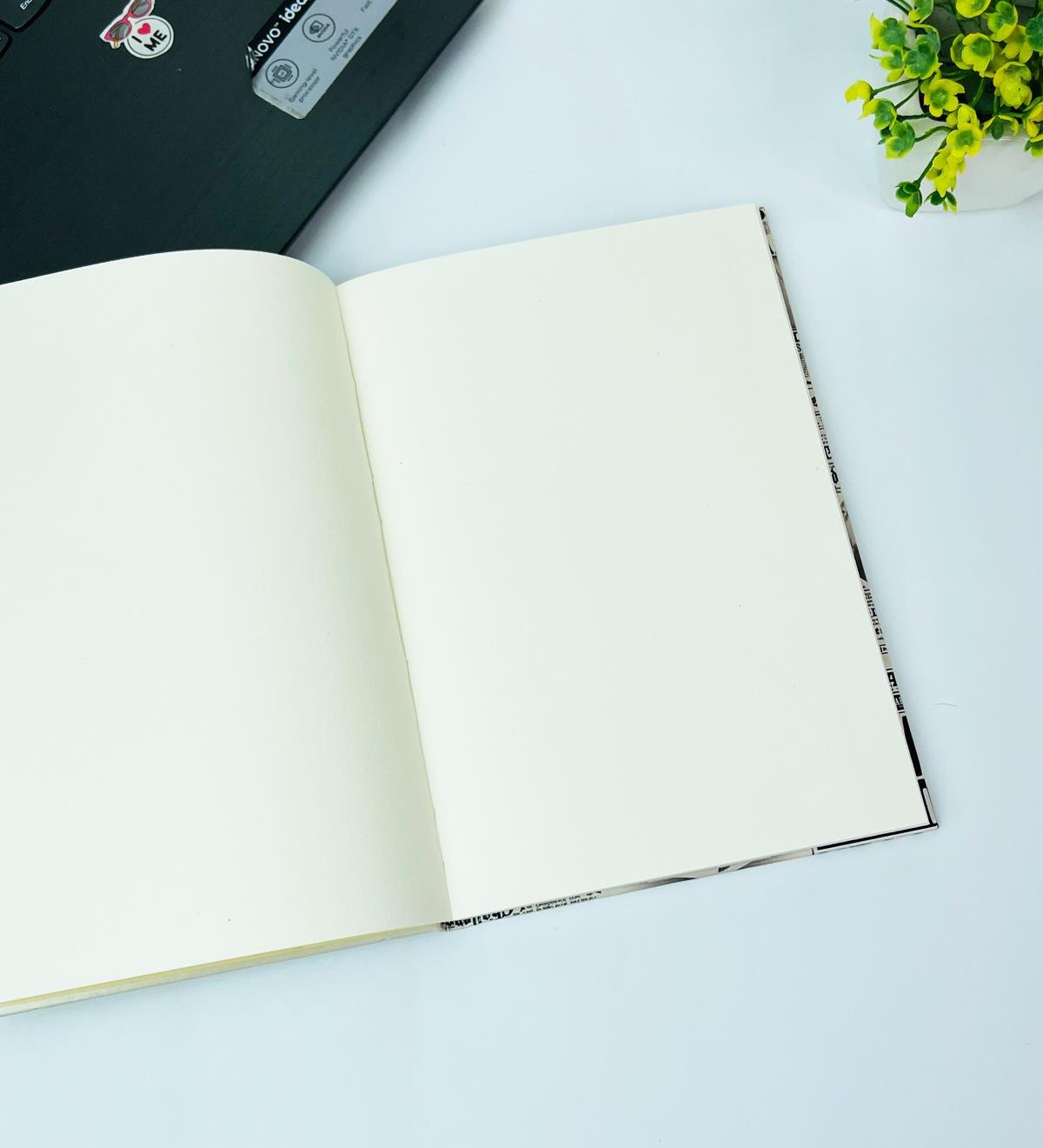 Gökyüzü Tasarımlı Kalın Kitap Görünümlü Defter Ve Bez Çanta SetgiftmodaGmhs101817