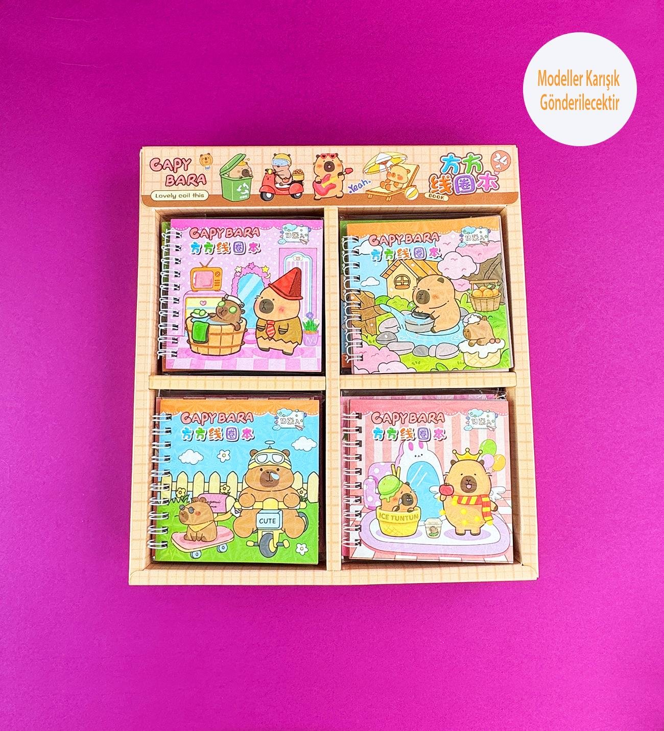 Capybara Spiralli Sticker DeftergiftmodaBM-1510