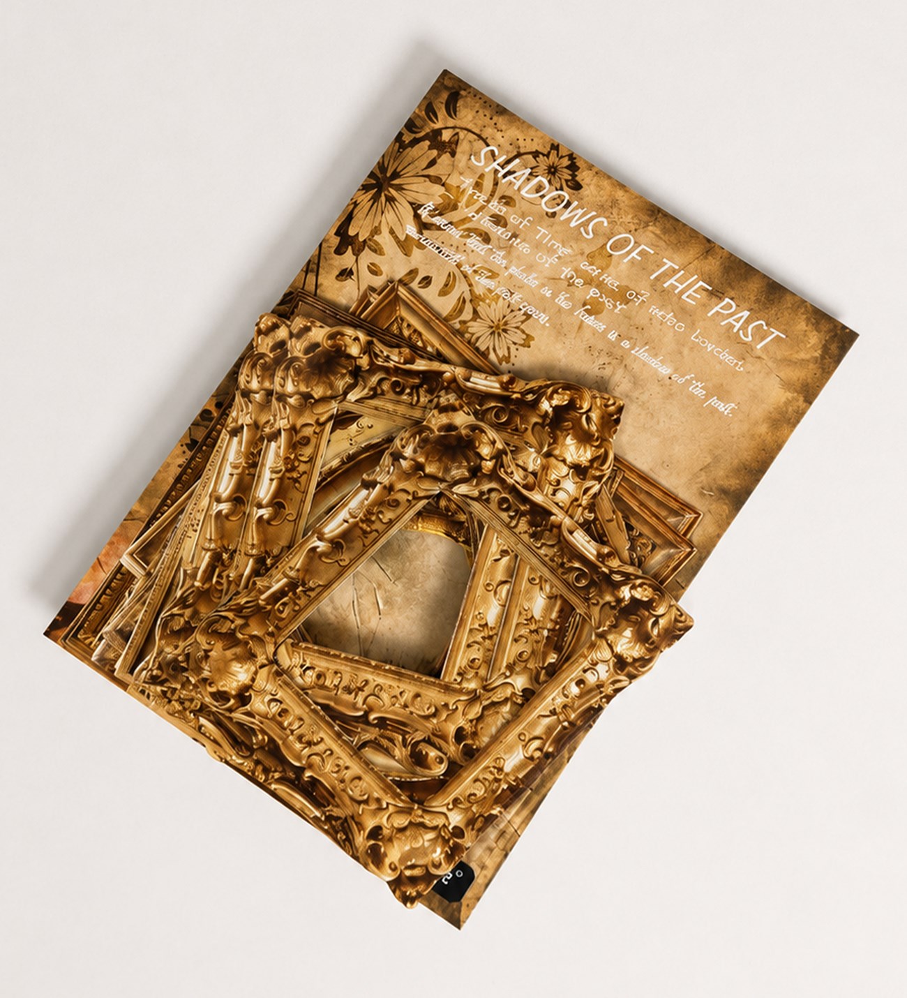 Nostaljik Çerçeve Scrapbook Süsleme Kağıt SetigiftmodaBM-2594
