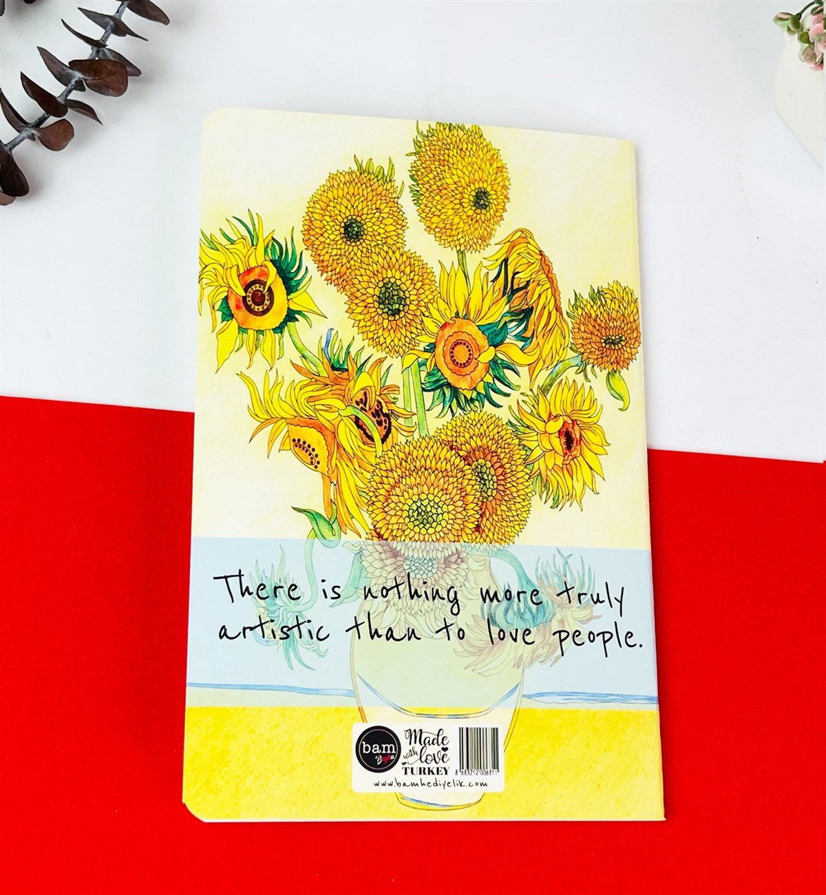 Van Gogh Serisi 4'lü Dikişli Defter SetigiftmodaGmd100205