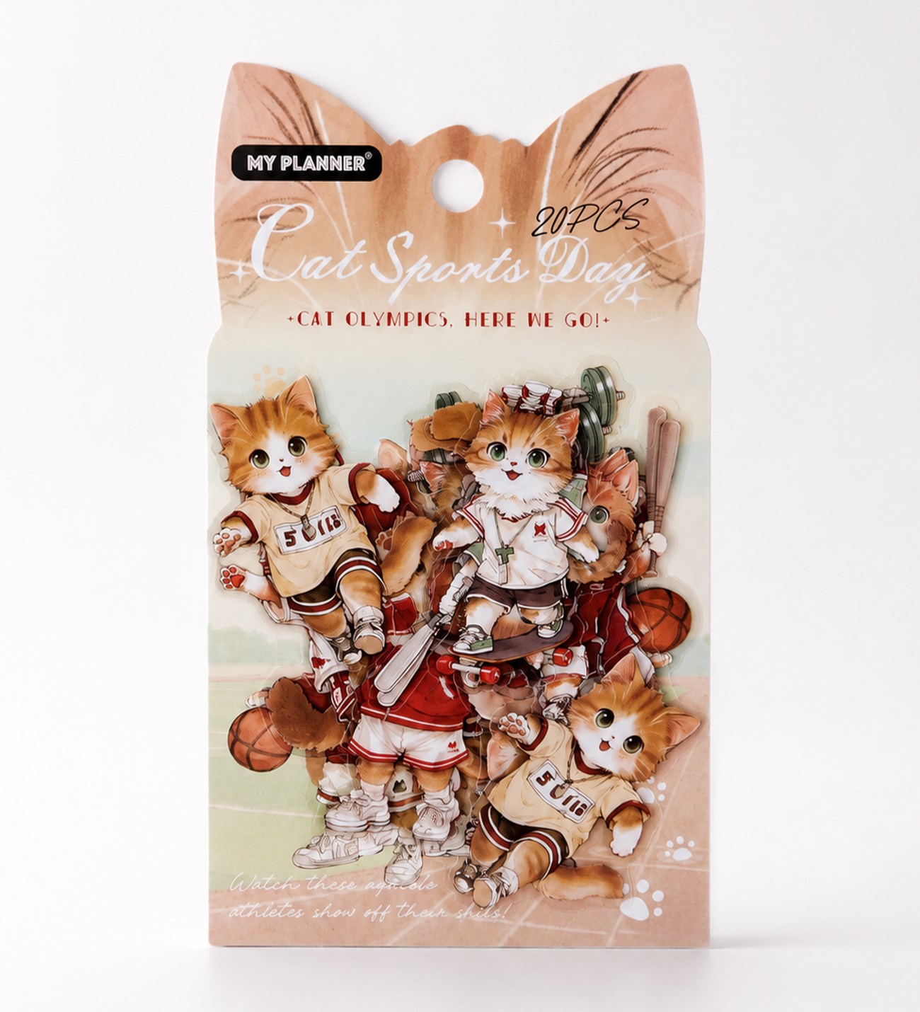 Kedi Sticker 20 SayfagiftmodaBM-2585