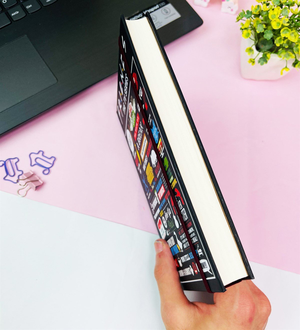 Friends Tasarımlı Kalın Kitap Görünümlü Defter Ve Bez Çanta SetgiftmodaGmhs101811