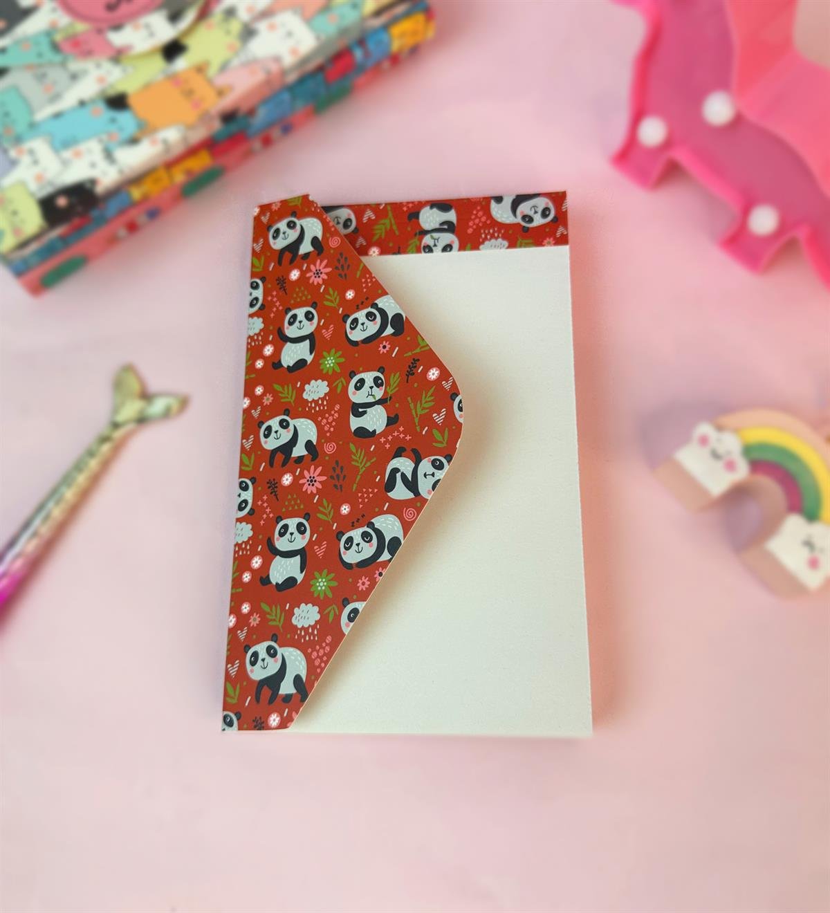 Panda Tasarımlı Zarf DefftergiftmodaBAM-1020-11