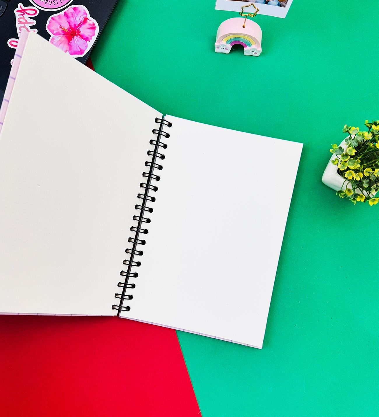  Bulut Kawaii Tasarımlı Spiralli Defter giftmoda Bam-1297 