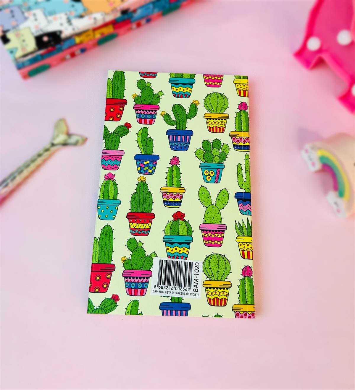 Kaktüs Tasarımlı Zarf DefftergiftmodaBAM-1020-3