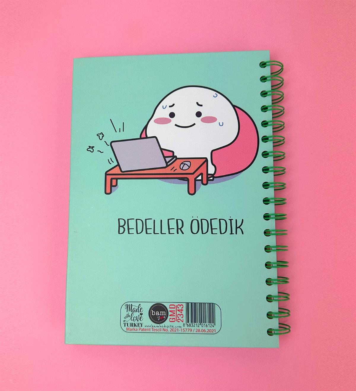 Yaşıyosun Bu Hayatı Tasarımlı Konuşan AjandagiftmodaGmd100129