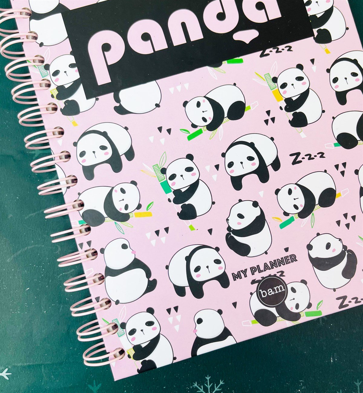 Panda Tasarımlı Konuşan AjandagiftmodaGmd100017