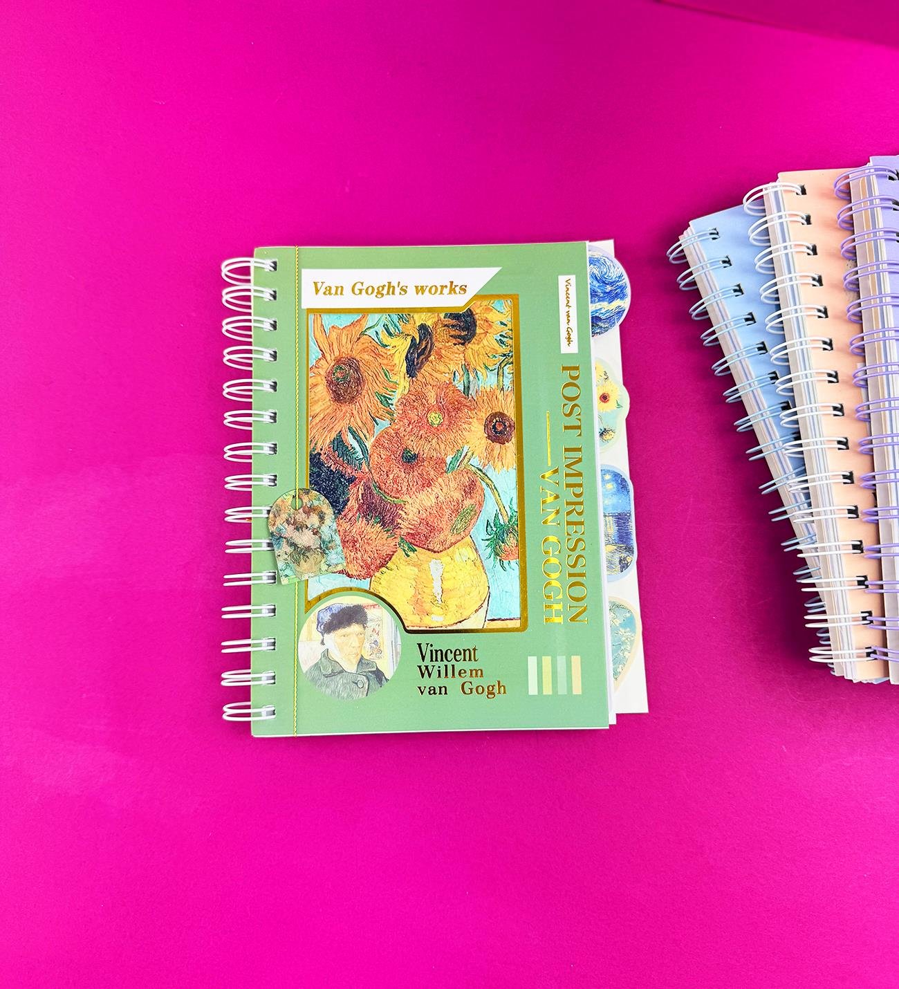 Van Gogh Hologram Kapaklı DeftergiftmodaBM-1550
