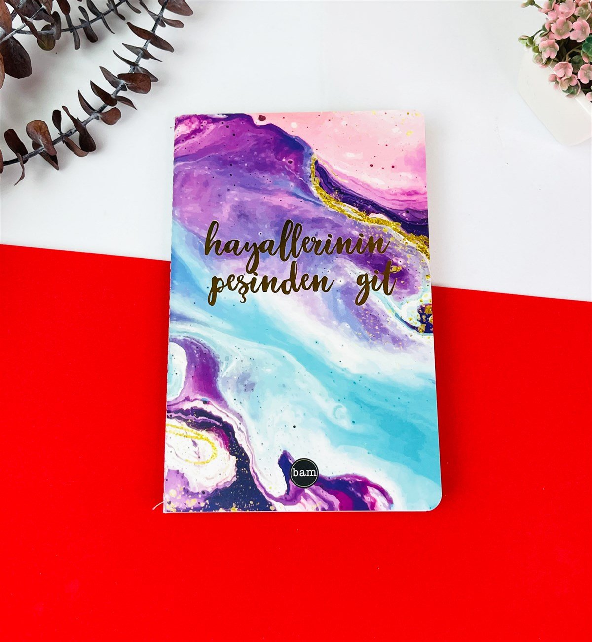 Motto Serisi 4'lü Dikişli Defter SetigiftmodaGmd100209