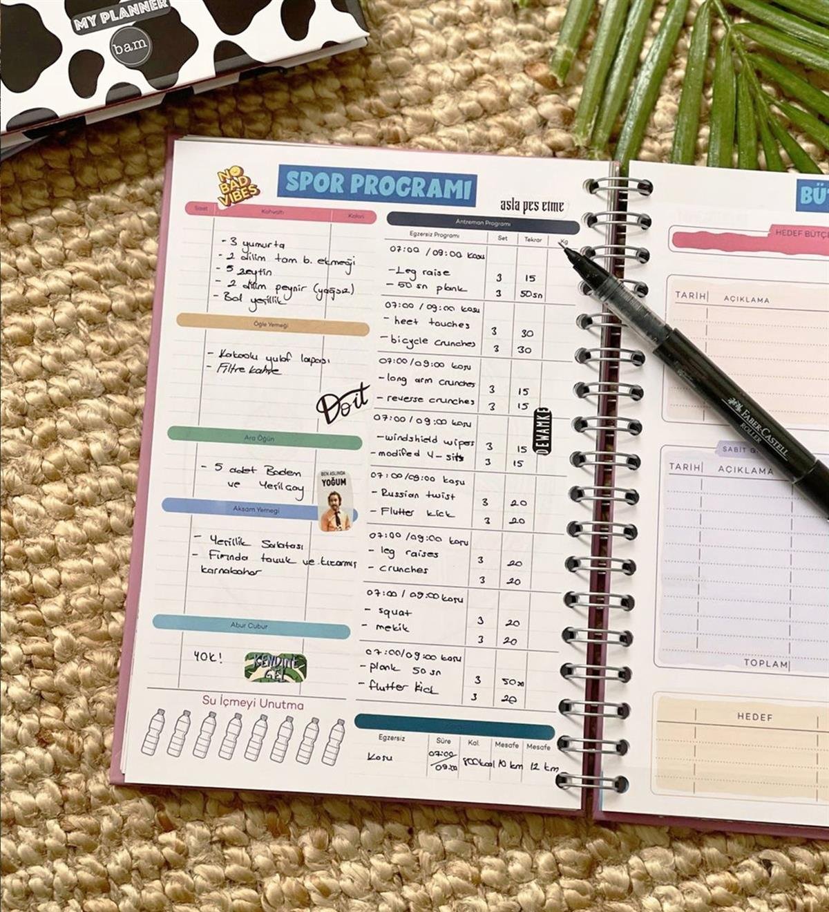 Mor Papatya My Planner Tasarımlı Konuşan AjandagiftmodaGMD-2343-8