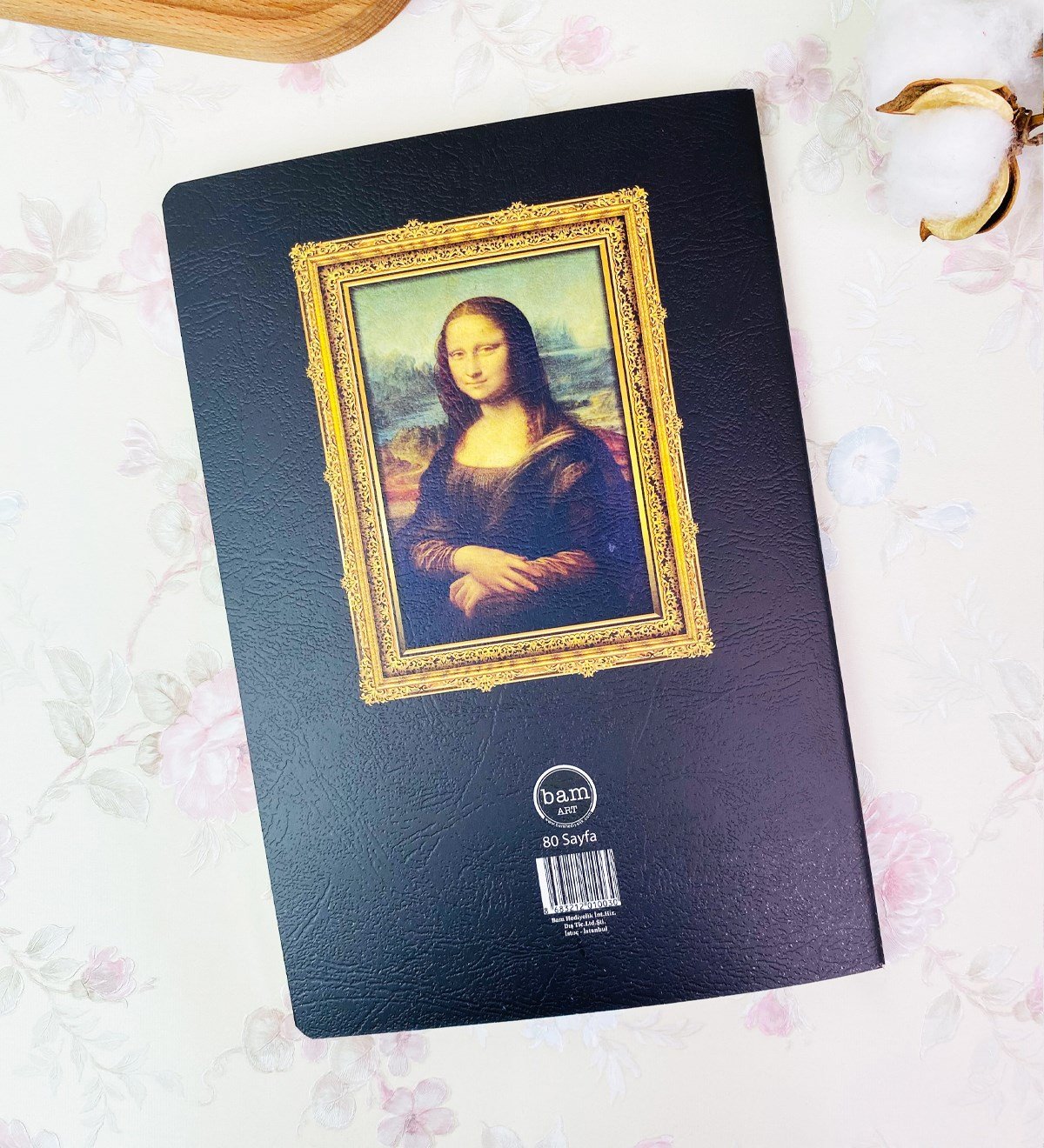 Mona Lisa Tasarımlı Art DeftergiftmodaGmd100245