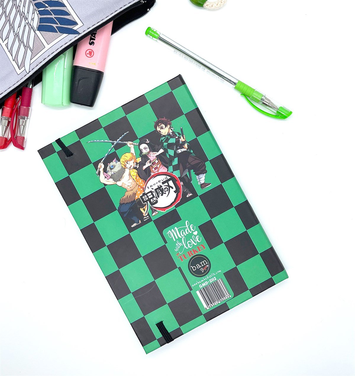 Devil's Blade Tasarımlı Lastikli DeftergiftmodaGmd100095