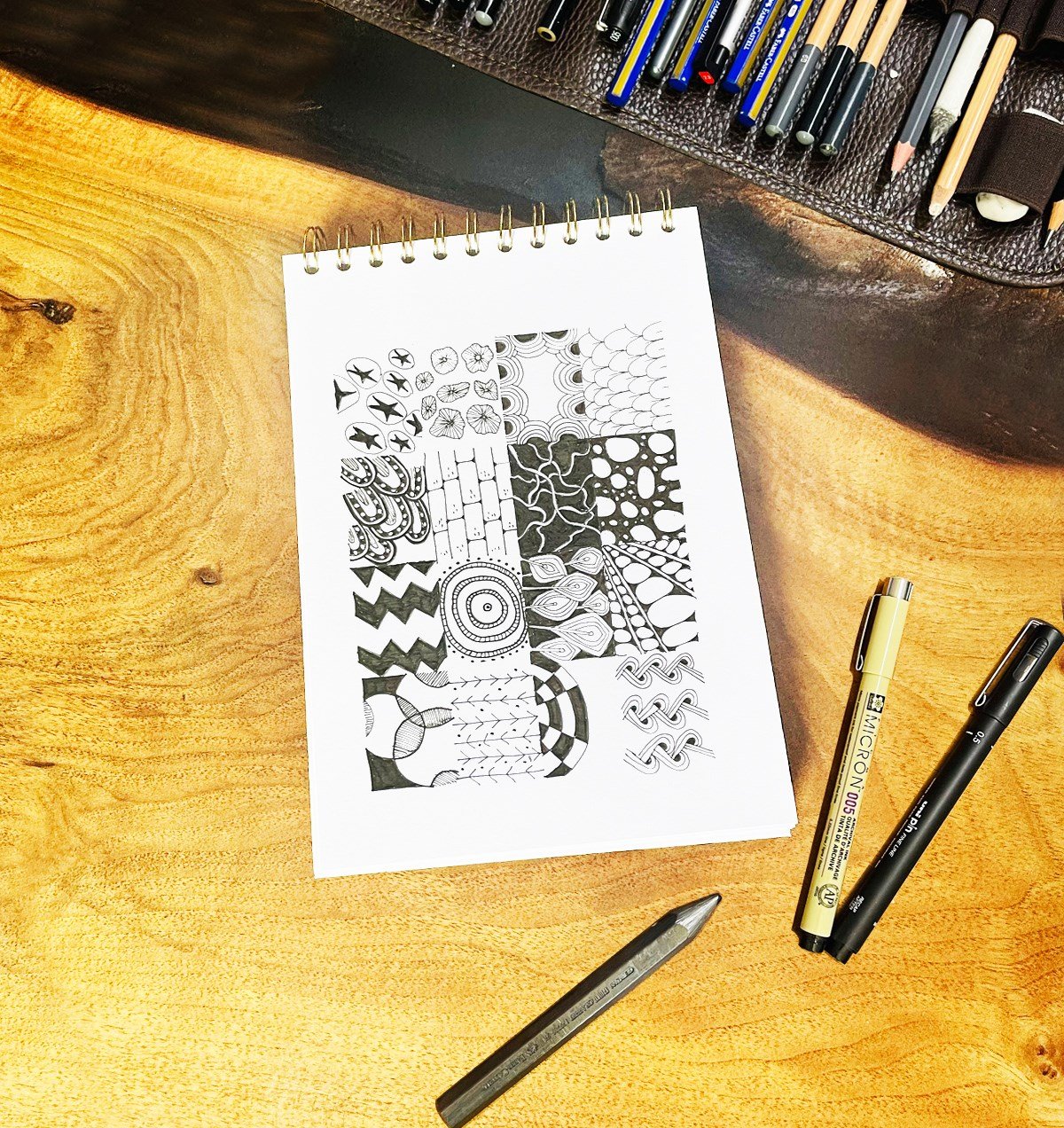 17X23Cm Sketch Book - Eskiz Defteri - Spiralli Tutuş / Grenli Sert Tasarım KapakgiftmodaGmd100650-Yıldızlı-Gece