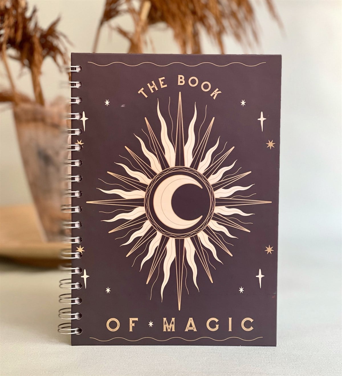 Sihir Kitabı Tasarımlı Spiralli DefterGiftmodaGmd100107