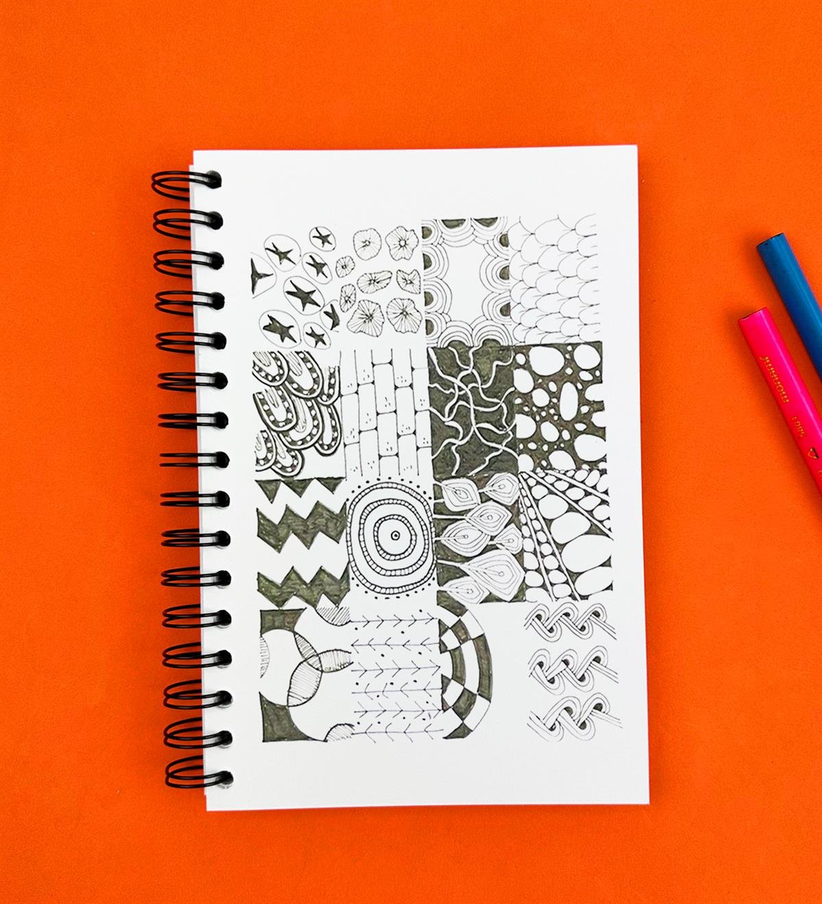 21x14Cm A5 Sketch Book - Eskiz Defteri - 36 YaprakgiftmodaBAM-1039