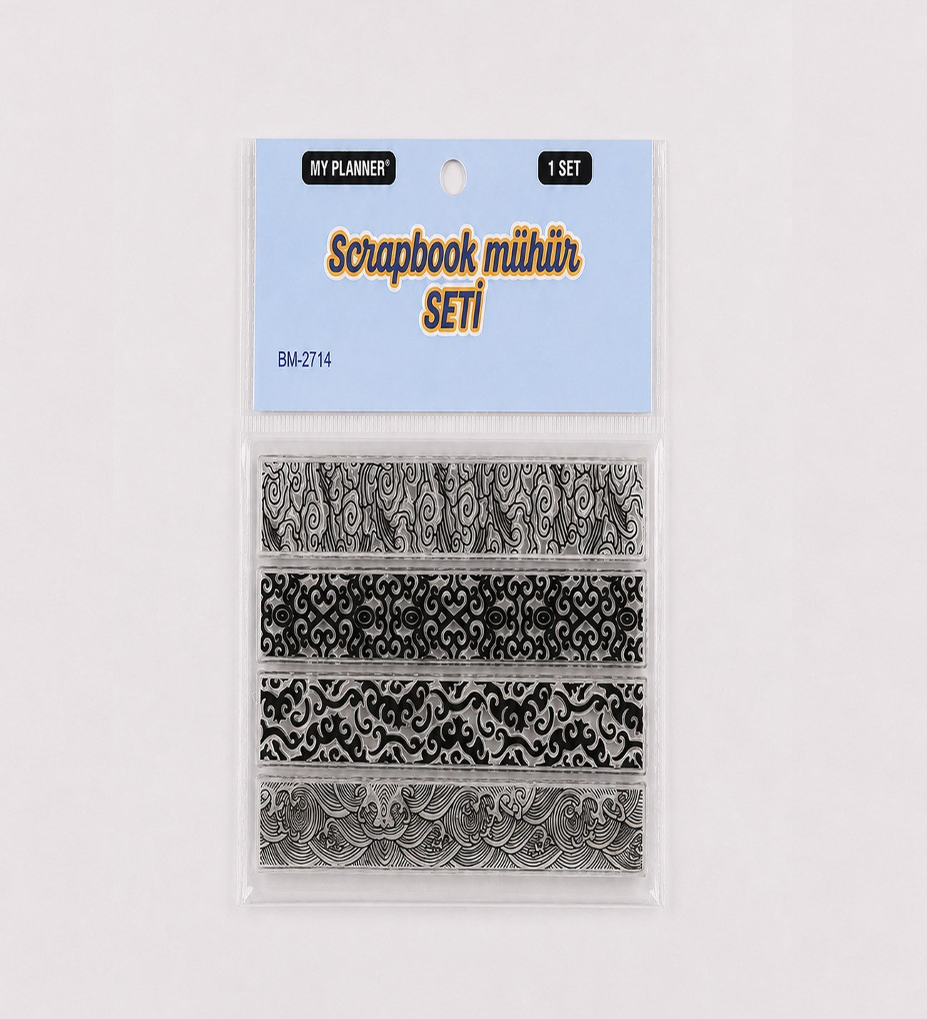 Silikon Çerçeve ve Etiket Scrapbook Mühür SetigiftmodaBM-2714