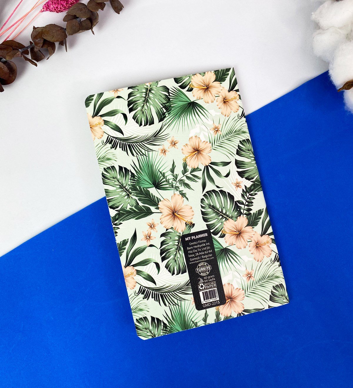 Life Love Tasarımlı Dikişli DeftergiftmodaGmd100340